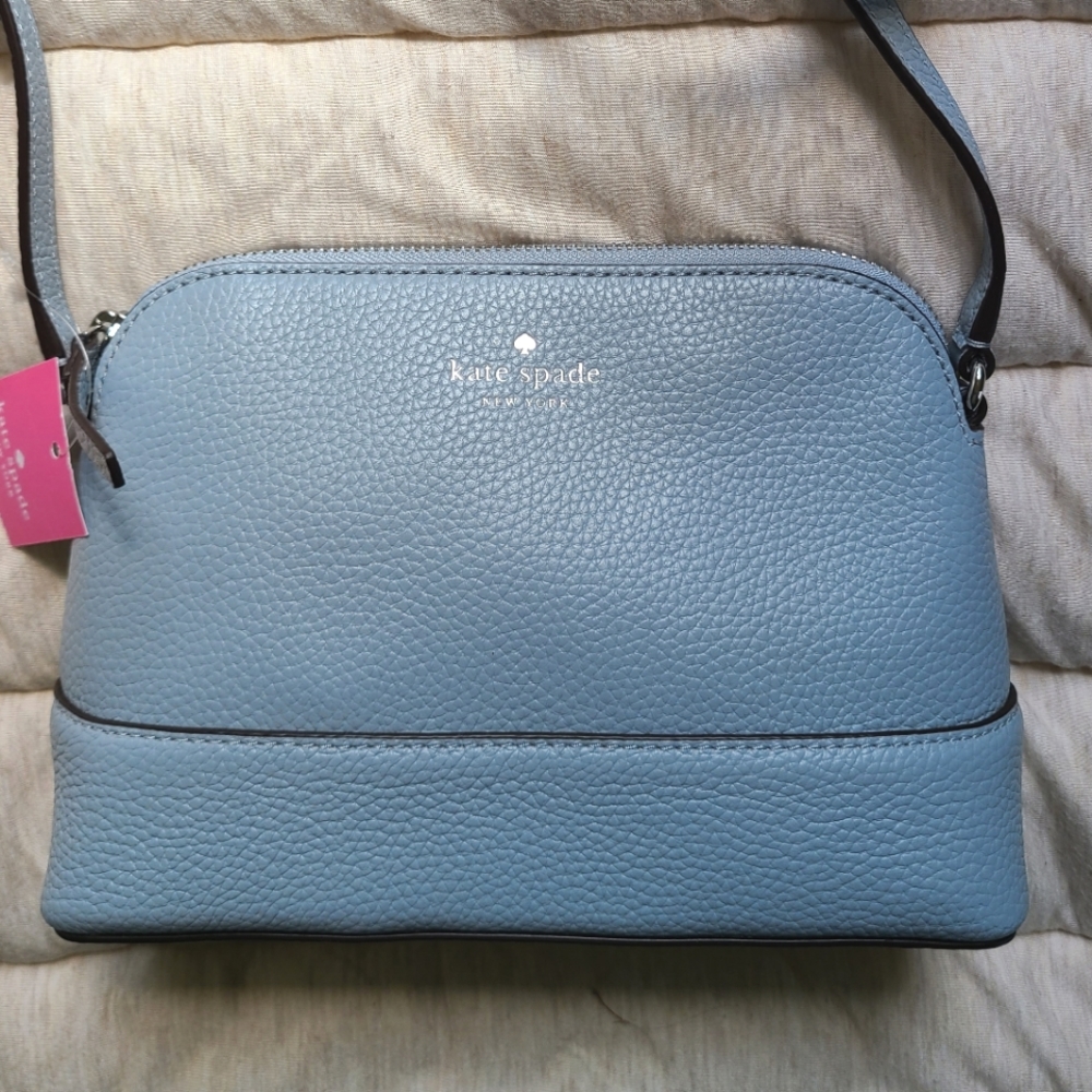Kate Spade light blue crossbody